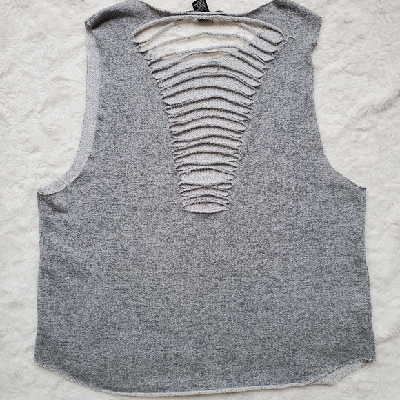 Forever 21 California Tank Top with Ripped Back - Picture 3 of 6